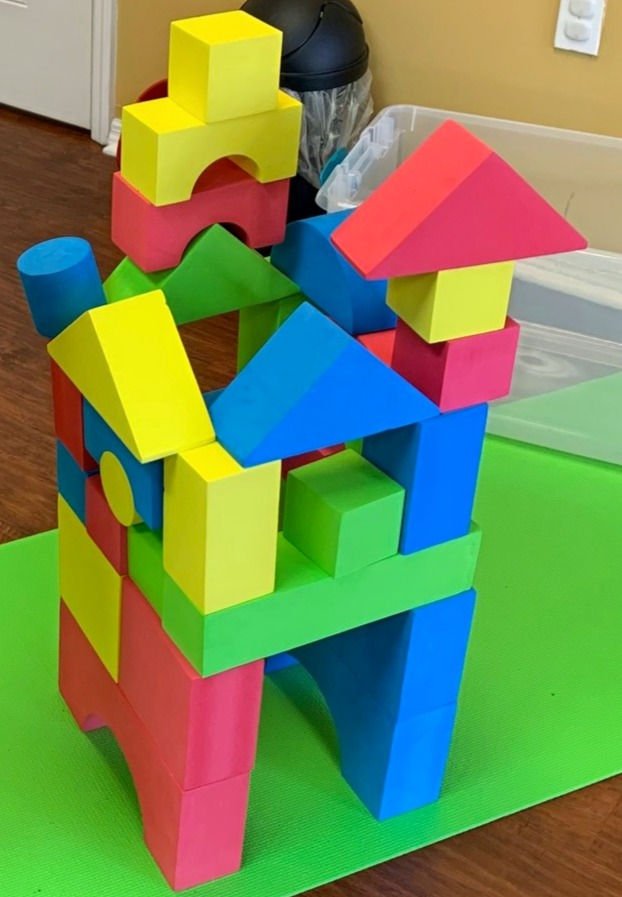 Foam building blocks that can help with engineering 