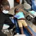 Child's visit to the dentist